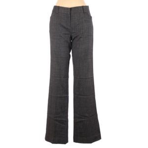 Theory Gray Wool Dress Pants Bootcut Career Winter